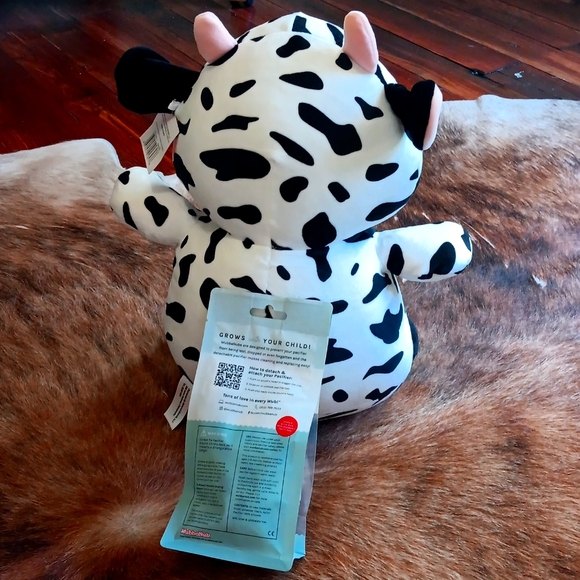 Cow Baby Bundle NWT Squishy pals cow and WubbaNub cow paci - Picture 4 of 4